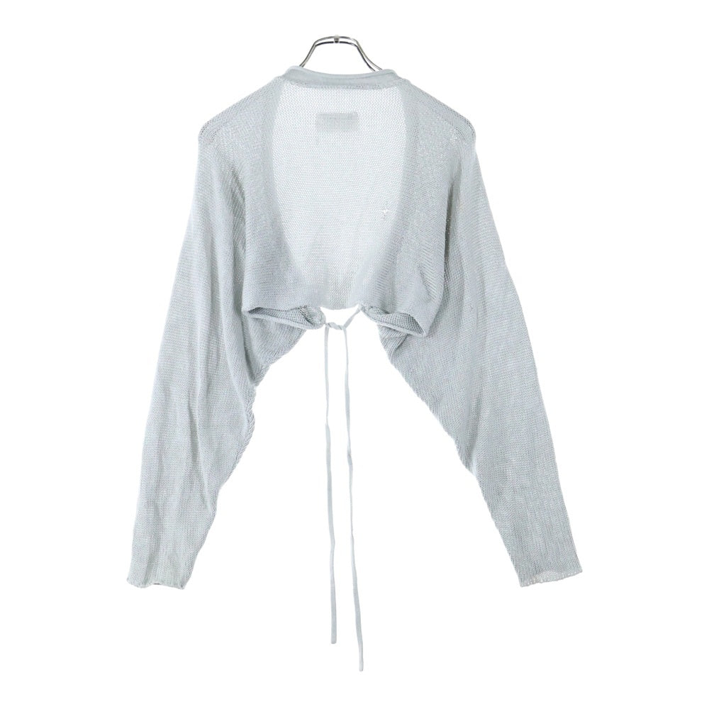 Maison Margiela 6(メゾンマルジェラ) ここのえ期 ニットカーディガン レディースニットセーター グレー