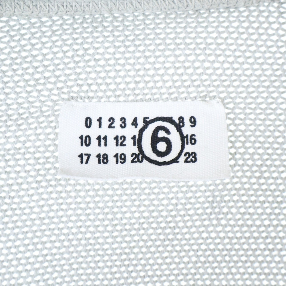 Maison Margiela 6(メゾンマルジェラ) ここのえ期 ニットカーディガン レディースニットセーター グレー