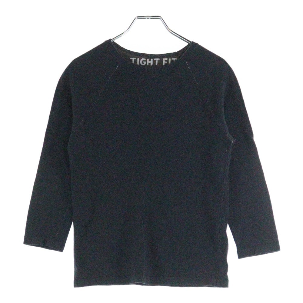 Maison Margiela 6(メゾンマルジェラ) 01AW TIGHT FIT Knit タイトフィットニット ここのえ期 レディースラグランニットセーター 3761300 ネイビー