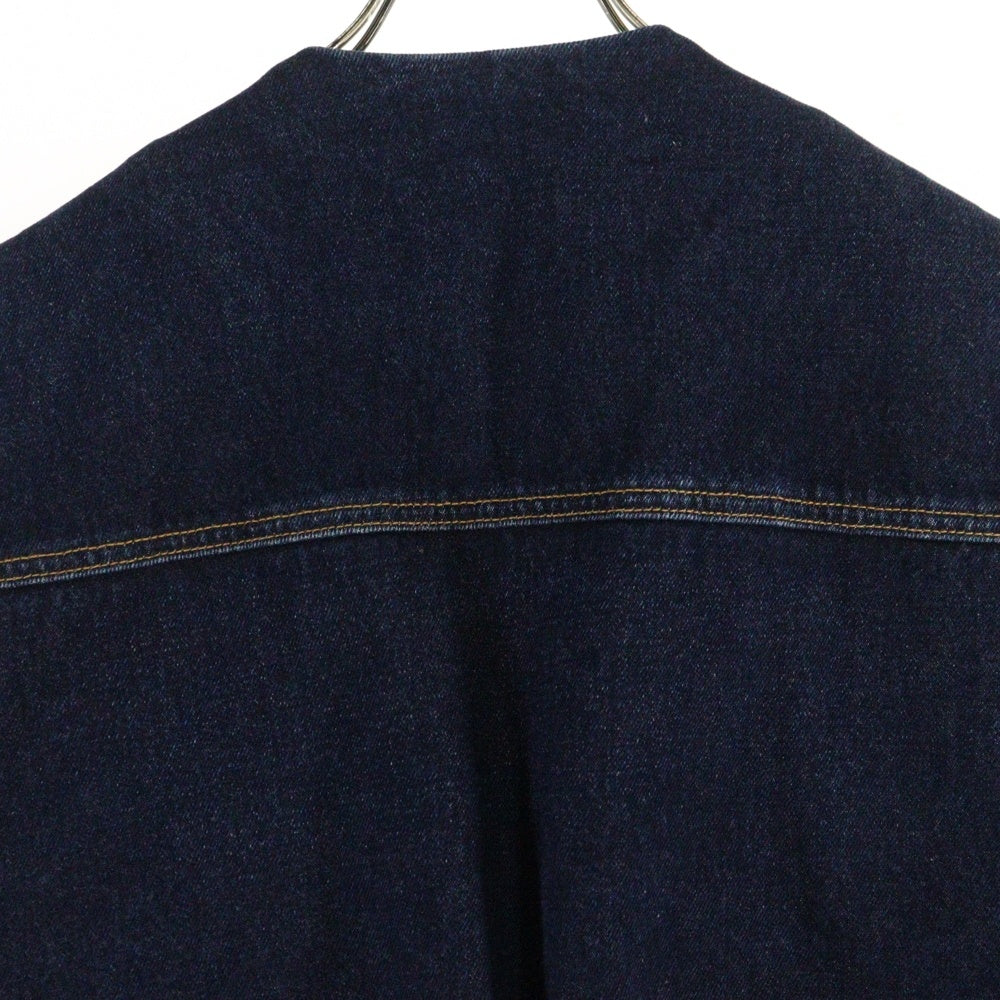 OFF-WHITE(オフホワイト) ZIP DENIM BEST ジップアップ デニムベスト インディゴ OMYE020S19C30001