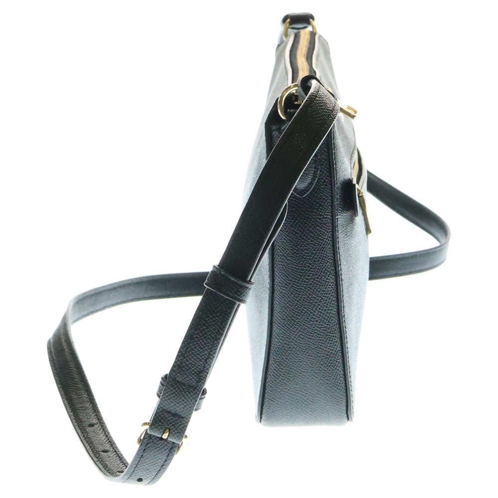 COACH(コーチ) GALLERY POUCH ギャラリーポーチ ショルダーバッグ ブラック