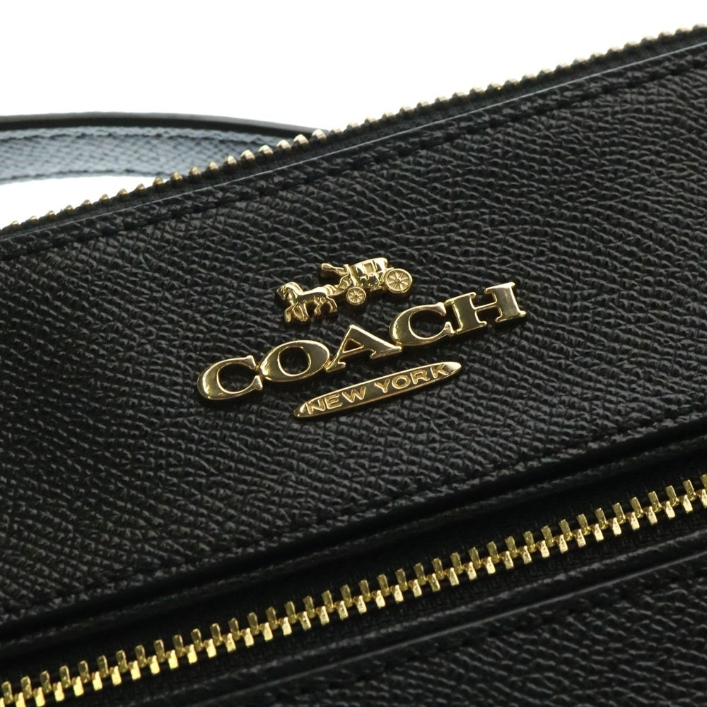 COACH(コーチ) GALLERY POUCH ギャラリーポーチ ショルダーバッグ ブラック