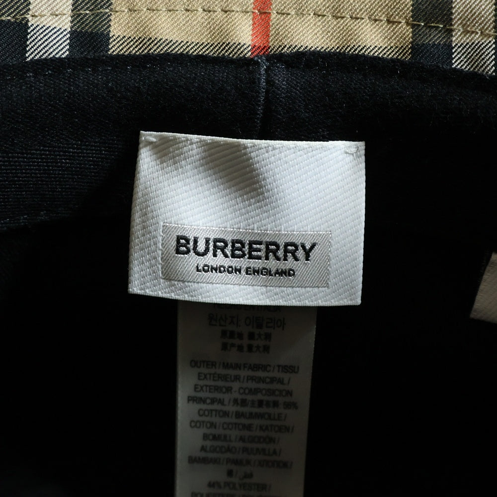 BURBERRY(バーバリー) BUCKET HAT バケットハット チェック柄 帽子 ブラウン 8026927