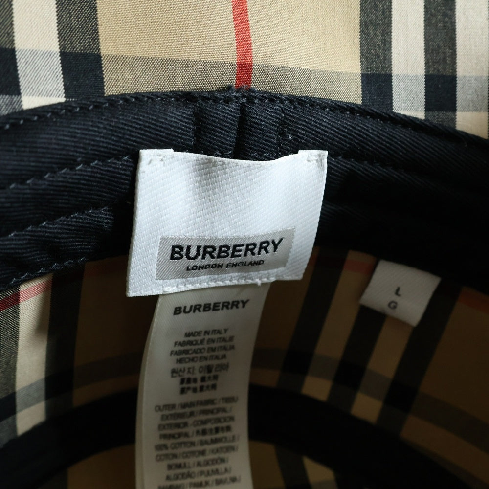 BURBERRY(バーバリー) 23SS BUCKET HAT バケットハット 帽子 ベージュ 8063900