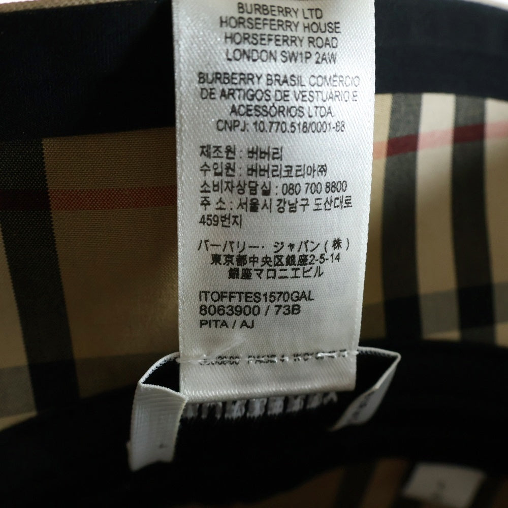 BURBERRY(バーバリー) 23SS BUCKET HAT バケットハット 帽子 ベージュ 8063900