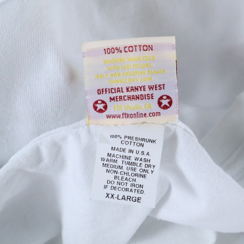 KANYE WEST(カニエウェスト) 2005 Kanye Bear Tee カニエベア 半袖Tシャツ ホワイト