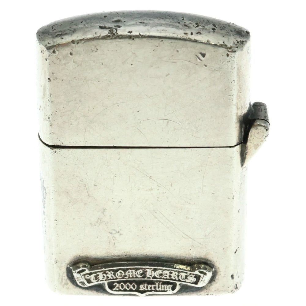 CHROME HEARTS(クロムハーツ) NYC ZIPPO LIGHTERZ-V1 V1スモール CHクロス ジッポライター シルバー BCA398