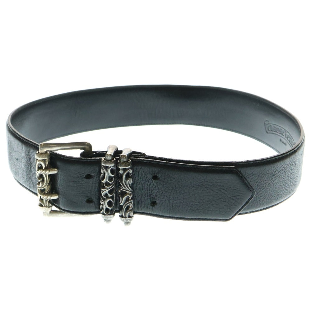 CHROME HEARTS(クロムハーツ) BLT ROLLER2 ダブルピン スクロールローラー レザーベルト