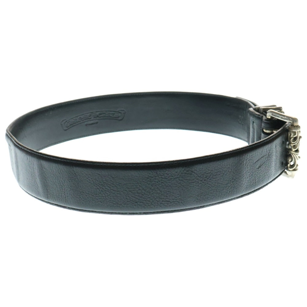CHROME HEARTS(クロムハーツ) BLT ROLLER2 ダブルピン スクロールローラー レザーベルト