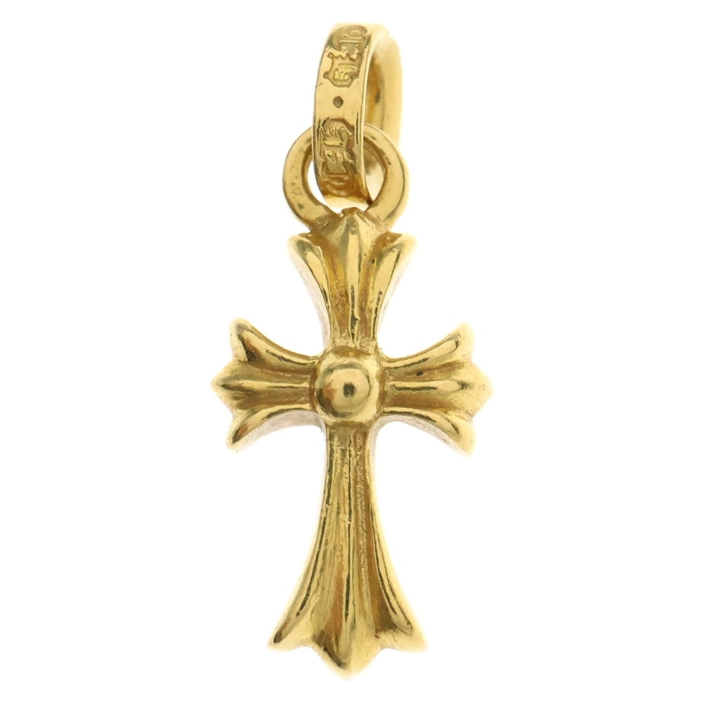 CHROME HEARTS(クロムハーツ) 22K CRS BBYFAT ベイビーファットクロス ペンダントトップ ゴールド BCA037