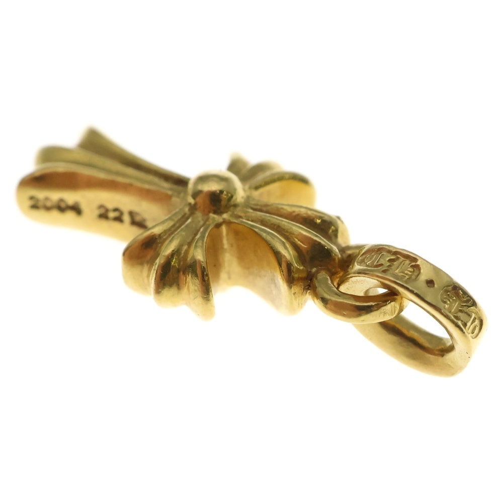 CHROME HEARTS(クロムハーツ) 22K CRS BBYFAT ベイビーファットクロス ペンダントトップ ゴールド BCA037