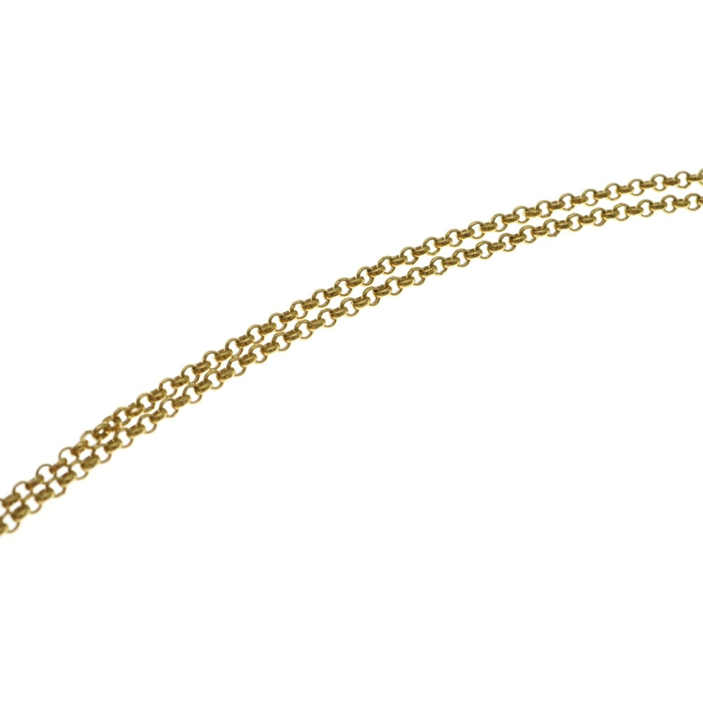 CHROME HEARTS(クロムハーツ) 22K OLD NECKCHAIN R16 ロールチェーンネックレス 16inch ゴールド
