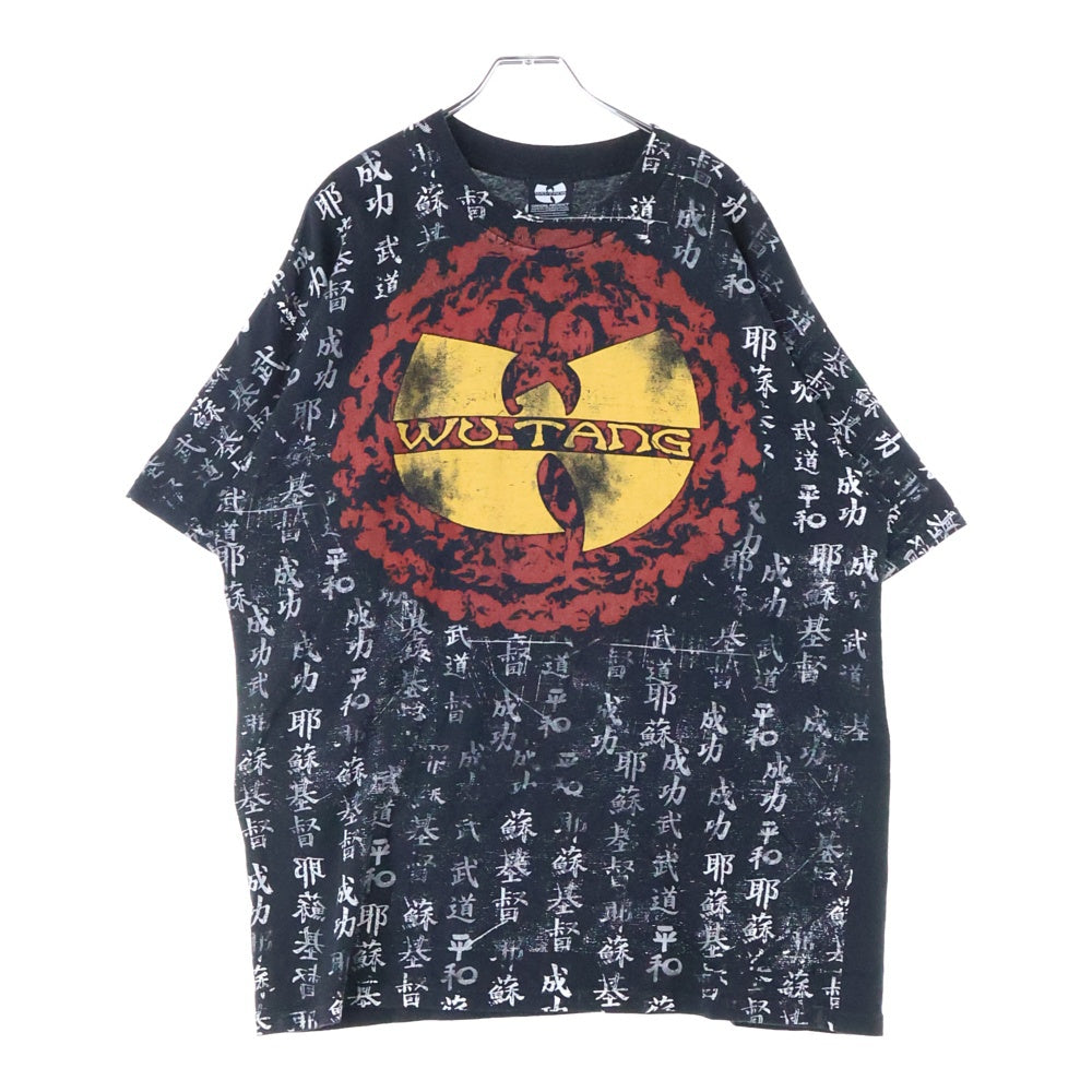 VINTAGE(ヴィンテージ) 00S Wu-Tang Clan Kanji T-Shirt ウータン クラン 漢字 半袖Tシャツ ブラック