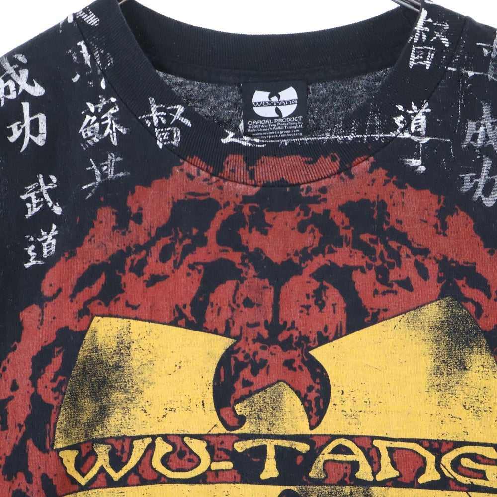 VINTAGE(ヴィンテージ) 00S Wu-Tang Clan Kanji T-Shirt ウータン クラン 漢字 半袖Tシャツ ブラック