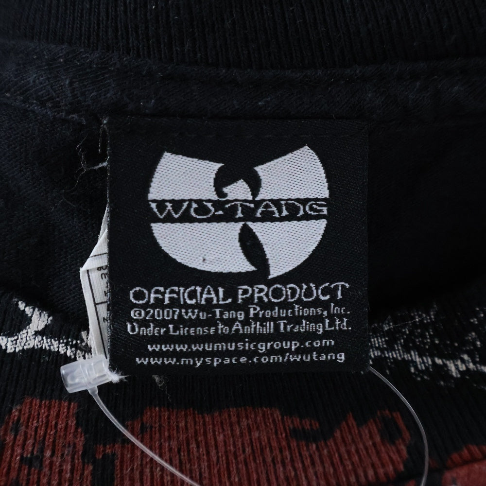 VINTAGE(ヴィンテージ) 00S Wu-Tang Clan Kanji T-Shirt ウータン クラン 漢字 半袖Tシャツ ブラック