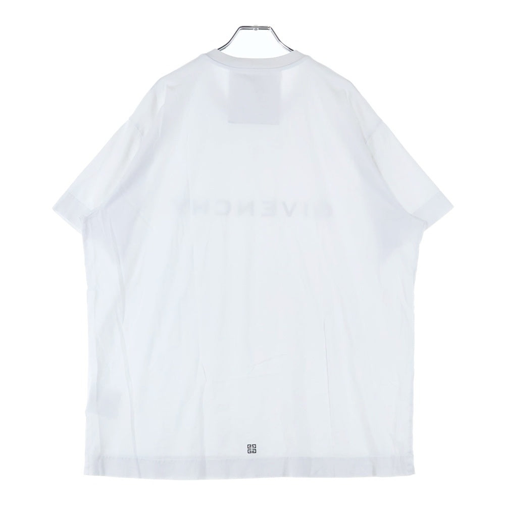 GIVENCHY(ジバンシィ) Logo Printed Crewneck T-Shirt ロゴプリントクルーネックTシャツ 半袖Tシャツ BM716N3YAC ホワイト