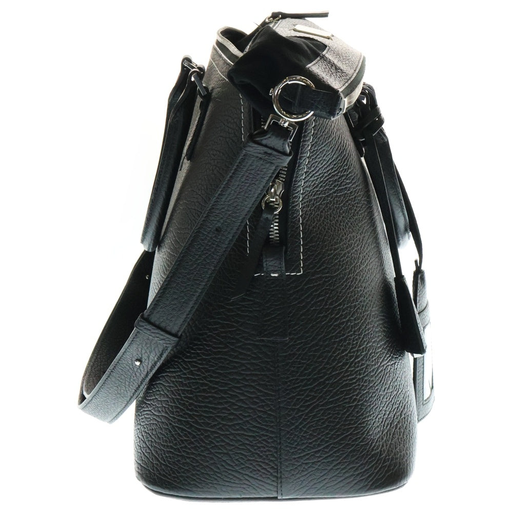 Maison Margiela 11(メゾンマルジェラ11) 5AC XL サックXL 2Way ハンドバッグ ショルダーバッグ SB1WG0001 ブラック レザー