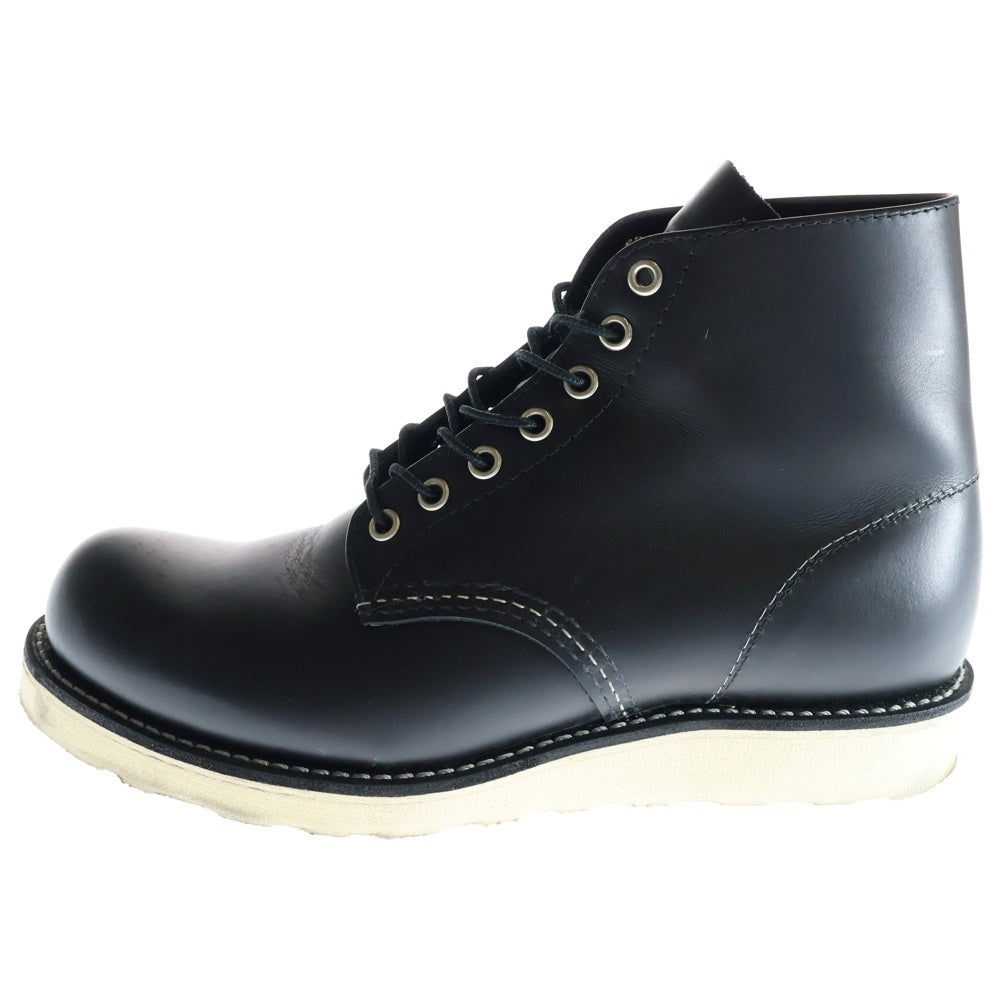 RED WING(レッド ウイング) 8165 6inch Classic Work Round Toe クラシックワーク ラウンドトゥ ハイカットブーツ ブラック