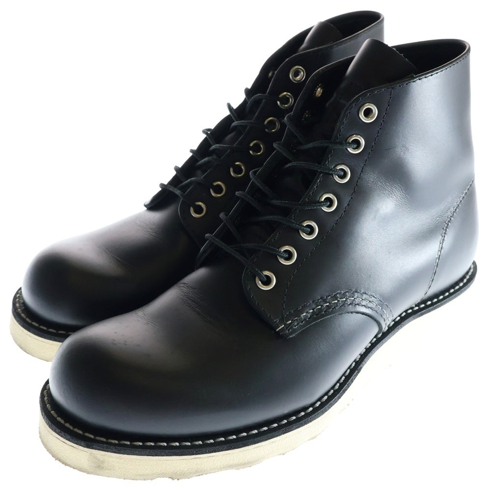 RED WING(レッド ウイング) 8165 6inch Classic Work Round Toe クラシックワーク ラウンドトゥ ハイカットブーツ ブラック