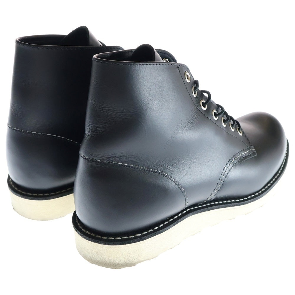 RED WING(レッド ウイング) 8165 6inch Classic Work Round Toe クラシックワーク ラウンドトゥ ハイカットブーツ ブラック