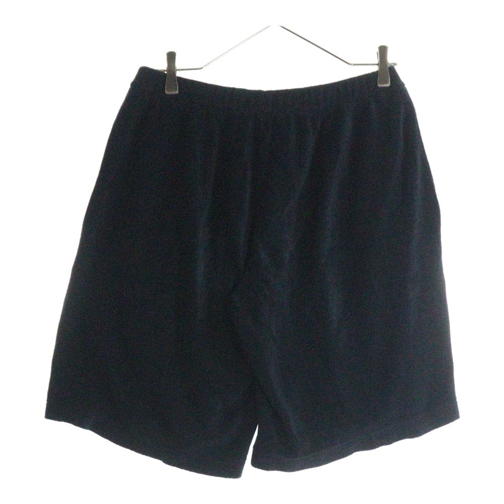 PRADA(プラダ) Terry-Cloth Shorts トライアングルロゴ テリー ハーフパンツ ショーツ ブラック UJP221