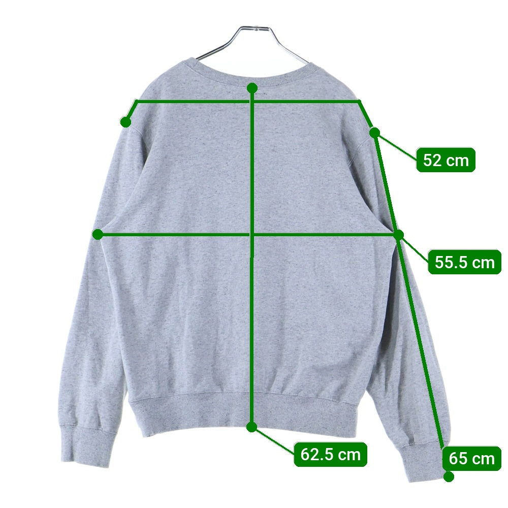 THISISNEVERTHAT(ディスイズネバーザット) T-LOGO CREWNECK ロゴ スウェットトレーナー グレー TN220TSWCW01