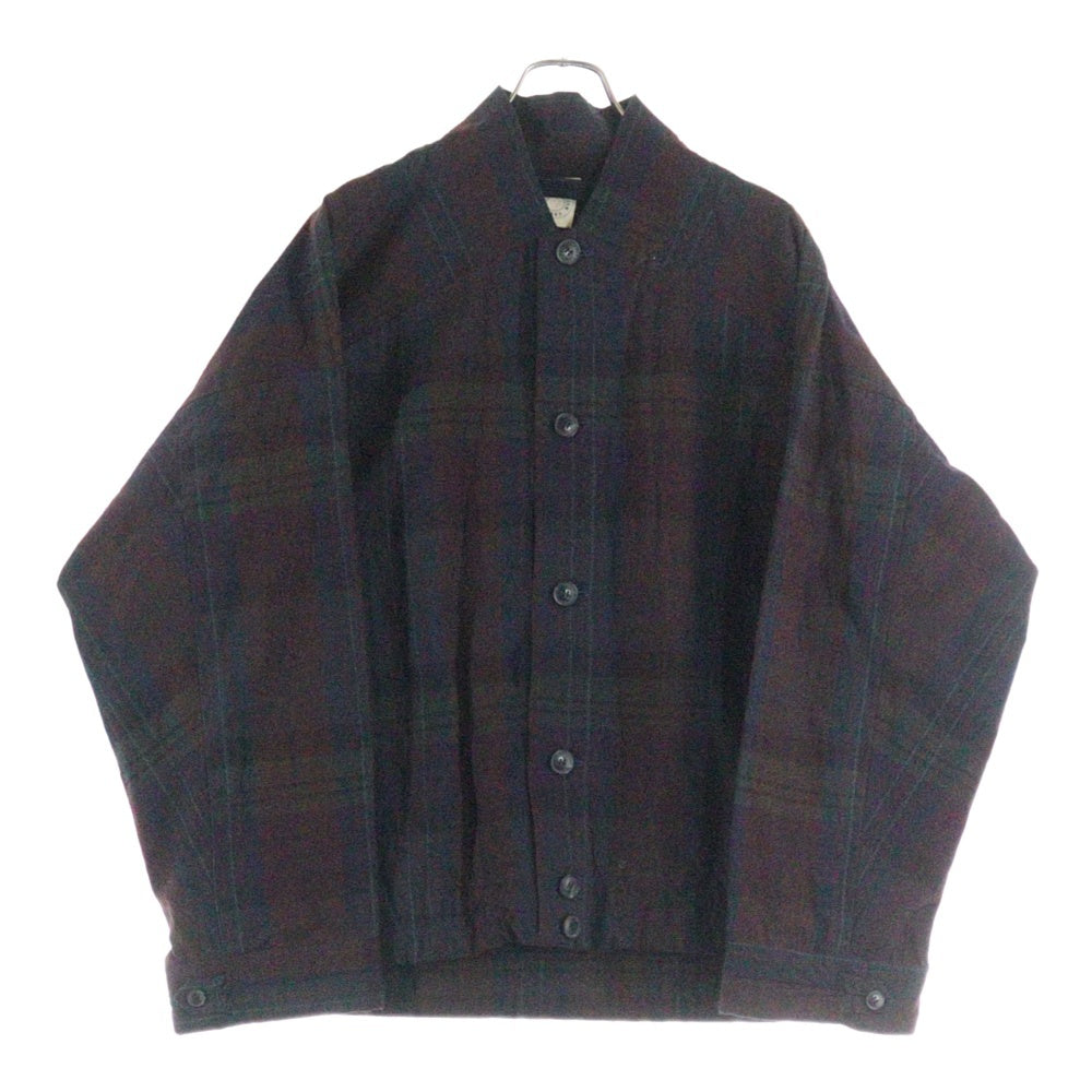 JAN-JAN VAN ESSCHE(ヤンヤンヴァンエシュ) LOOSE FIT BOMBER STYLE JACKET ルーズフィットボンバースタイルジャケット マルチ