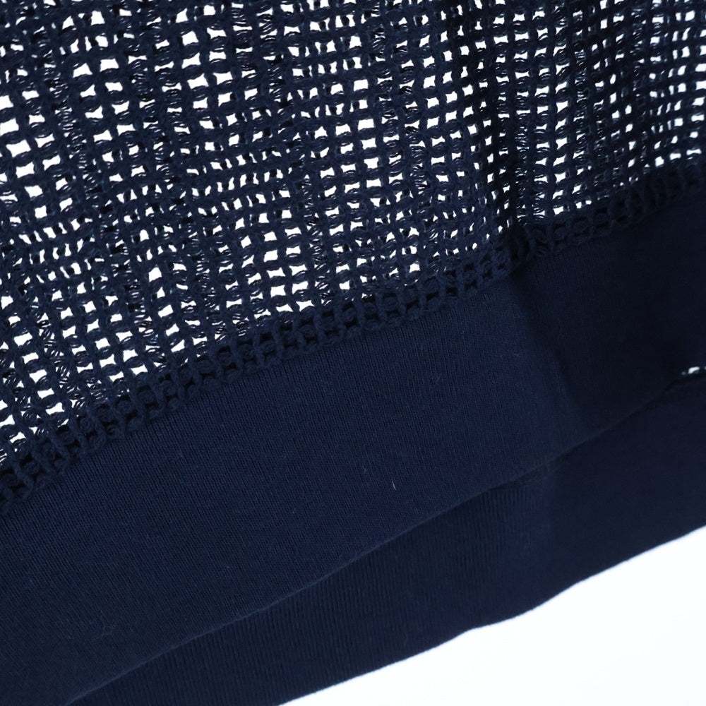 STUSSY(ステューシー) COTTON MESH コットンメッシュ 長袖Tシャツ ネイビー