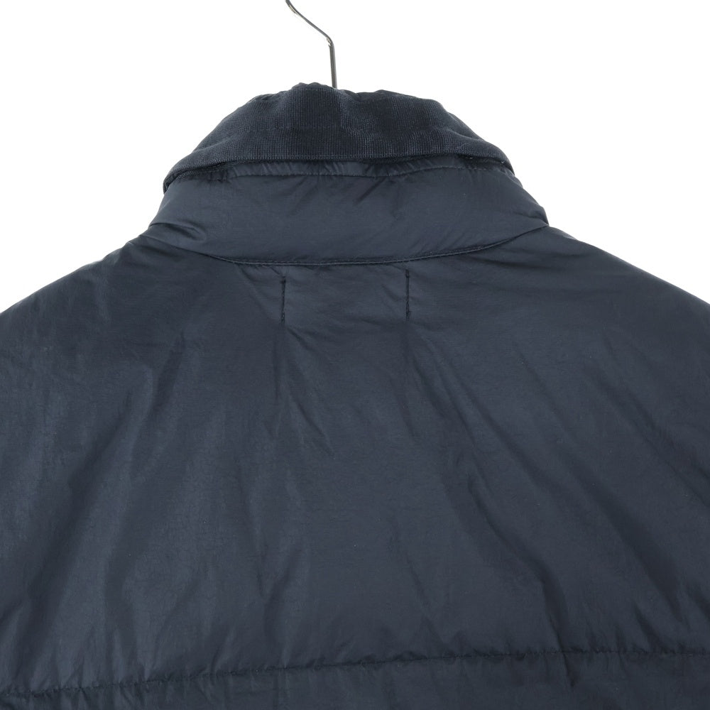 STONE ISLAND(ストーンアイランド) 22AW GARMENT DYED CRINKLE REPS R-NY DOWN ガーメントダイ クリンクル レップ R-NY ダウンベスト ブラック 7715G0123