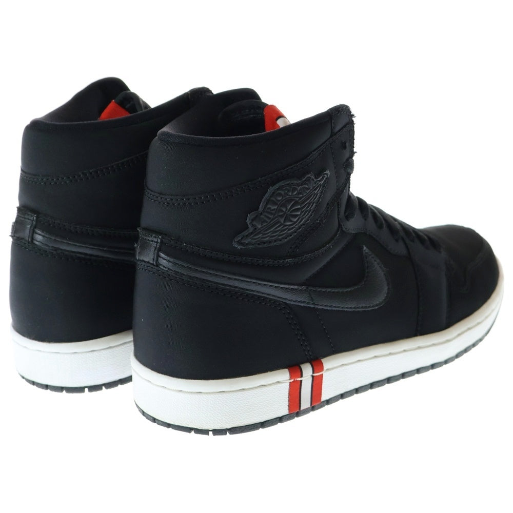 NIKE(ナイキ) AIR JORDAN 1 HIGH PSG エアジョーダン1 パリサンジェルマン ハイカットスニーカー US10/28cm ブラック