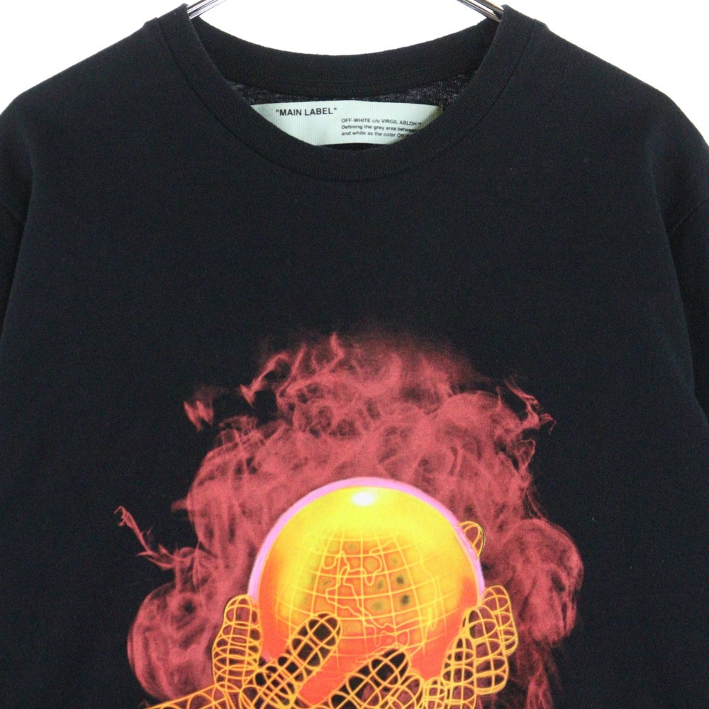 NIKE(ナイキ) 19SS Hands And Planets L/S T-Shirt 長袖Tシャツ ロンT OMAB001S19185016 ブラック