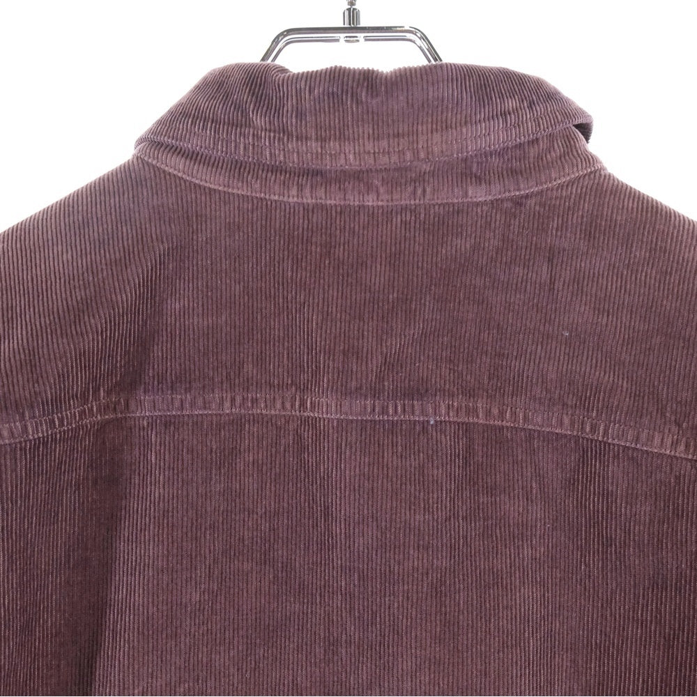 DRKSHDW(ダークシャドウ) CAPE SLEEVE CROPPED OUTERSHIRT クロップド コーデュロイジャケット ブラウン DS02C5702-MC