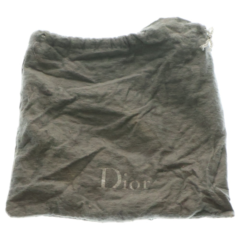 Dior HOMME(ディオールオム) Studs Belt スタッズ レザーベルト ブラウン
