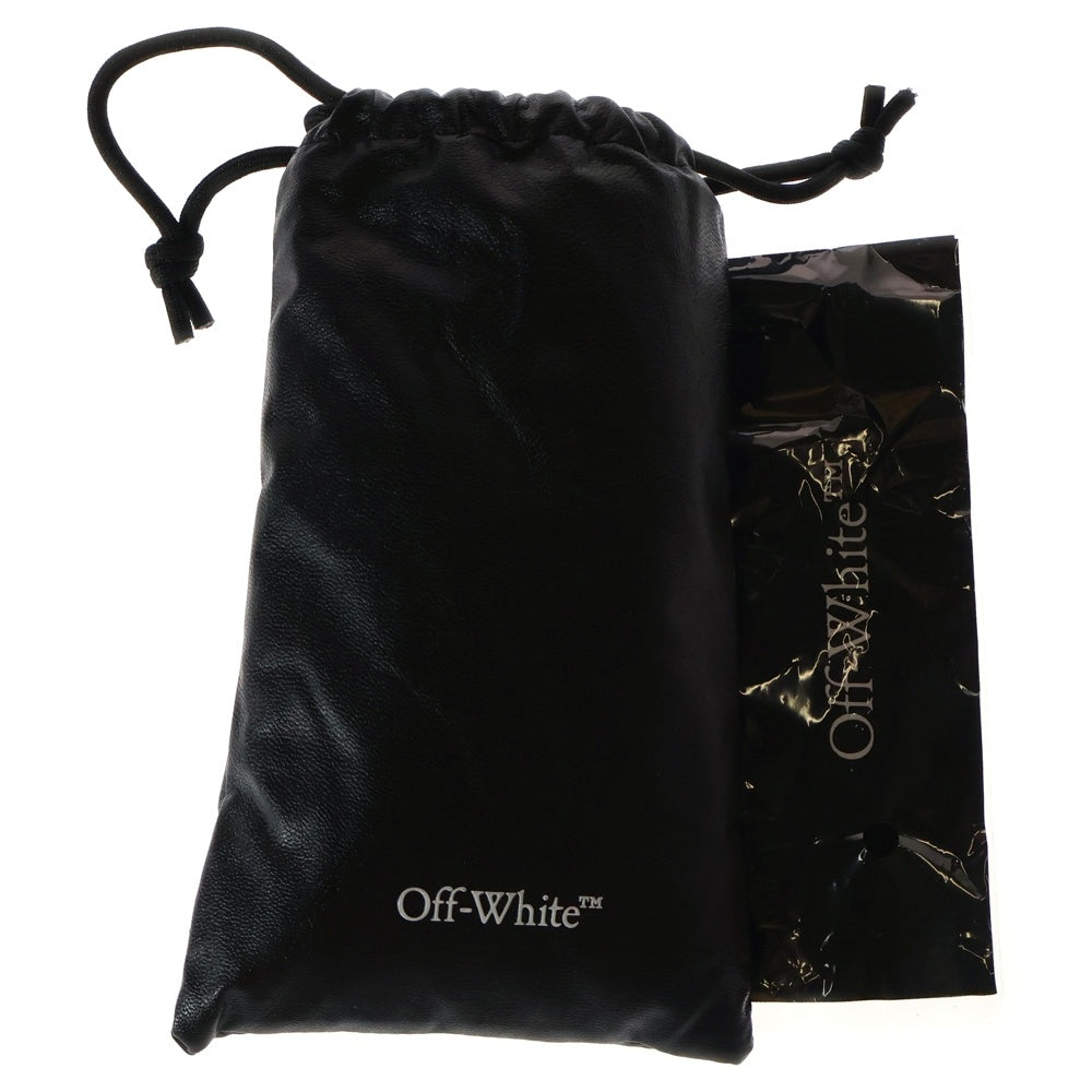 OFF-WHITE(オフホワイト) CATALINA OREI128 サイドロゴスクエアフレーム サングラス 眼鏡 ブラウン