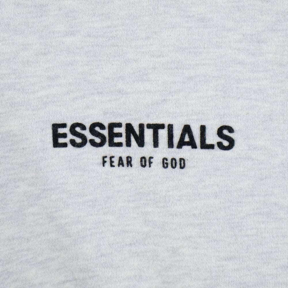 FEAR OF GOD ESSENTIALS(フィアオブゴッド エッセンシャルズ) HOODIE フェルトロゴ プルオーバースウェットパーカー フーディー グレー