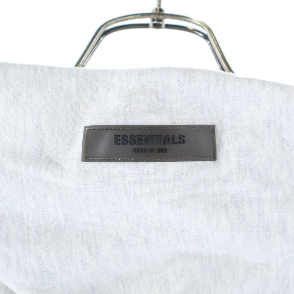 FEAR OF GOD ESSENTIALS(フィアオブゴッド エッセンシャルズ) HOODIE フェルトロゴ プルオーバースウェットパーカー フーディー グレー
