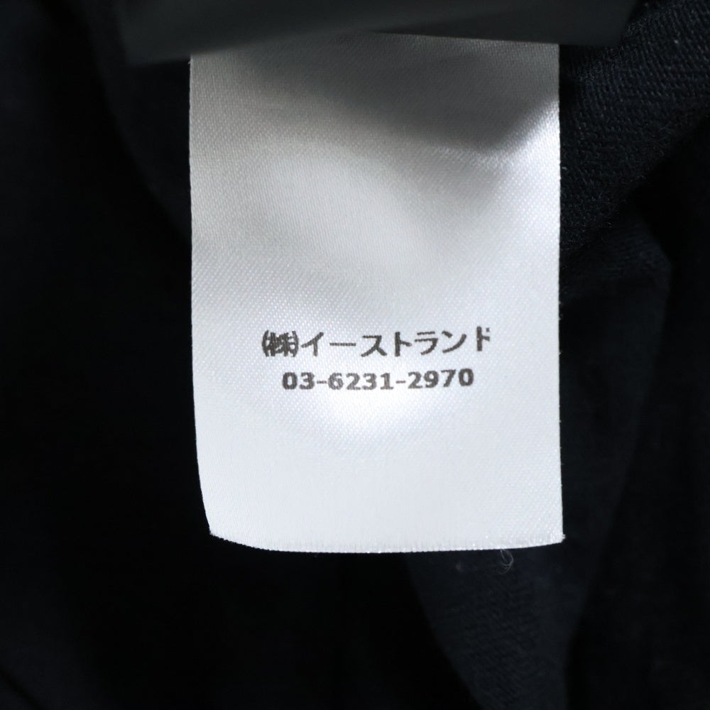 Palm Angels(パームエンジェルス) S/S T-SHIRT ネックロゴ 半袖Tシャツ ブラック PMAA002R21JER001