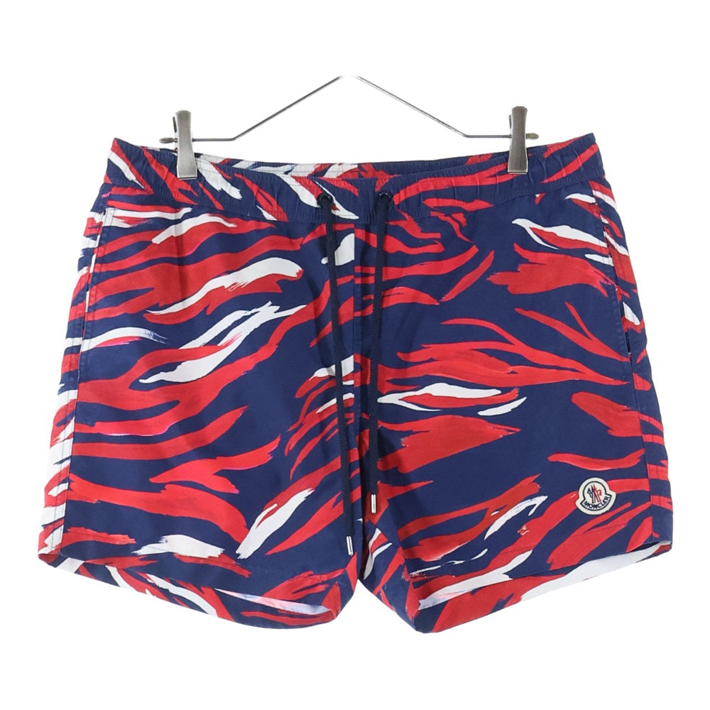 MONCLER(モンクレール) BOXER MARE 総柄ショーツ ハーフパンツ ネイビー G10912C70800