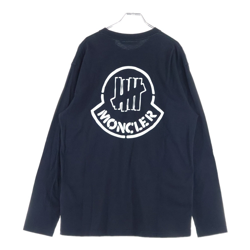 MONCLER GENIUS(モンクレール ジーニアス) ×UNDEFEATED MAGLIA T-SHIRT M/LUNGA アンデフィーテッド 長袖Tシャツ ロンT ブラック F20928D70510