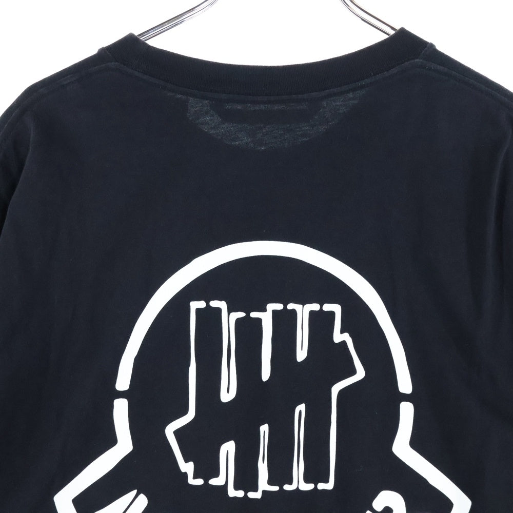 MONCLER GENIUS(モンクレール ジーニアス) ×UNDEFEATED MAGLIA T-SHIRT M/LUNGA アンデフィーテッド 長袖Tシャツ ロンT ブラック F20928D70510