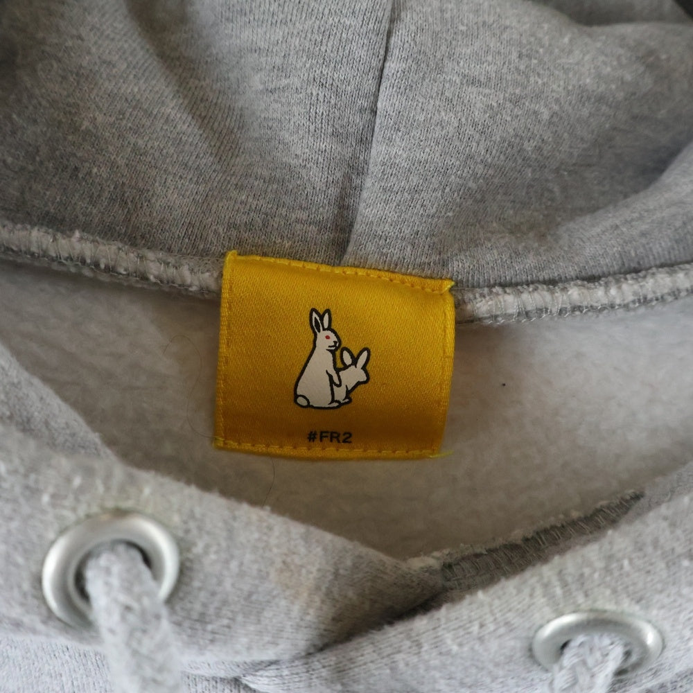 FR2(エフアールツー) Just Quit It Hoodie プルオーバースウェットパーカー フーディー グレー