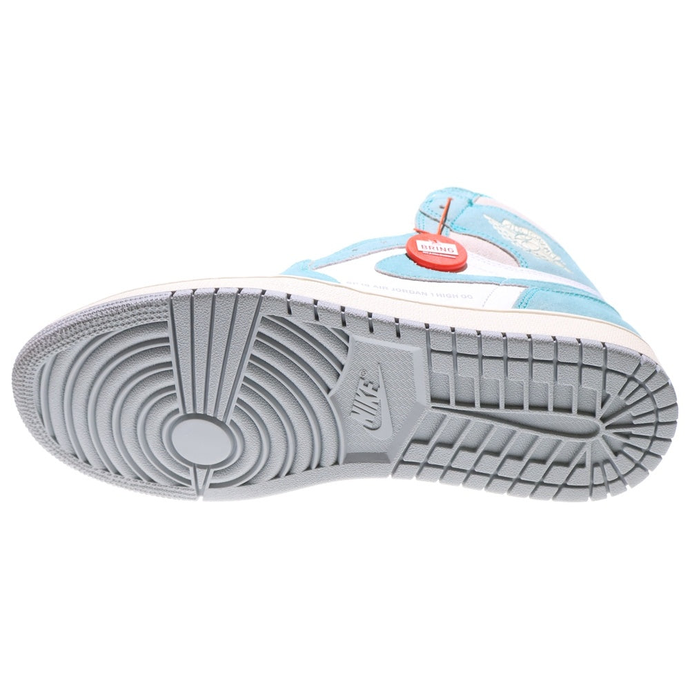 NIKE(ナイキ) AIR JORDAN1 RETRO HIGH OG エアジョーダン1 ターボグリーン ハイカットスニーカー ホワイト/グリーン US9/27cm 555088-311