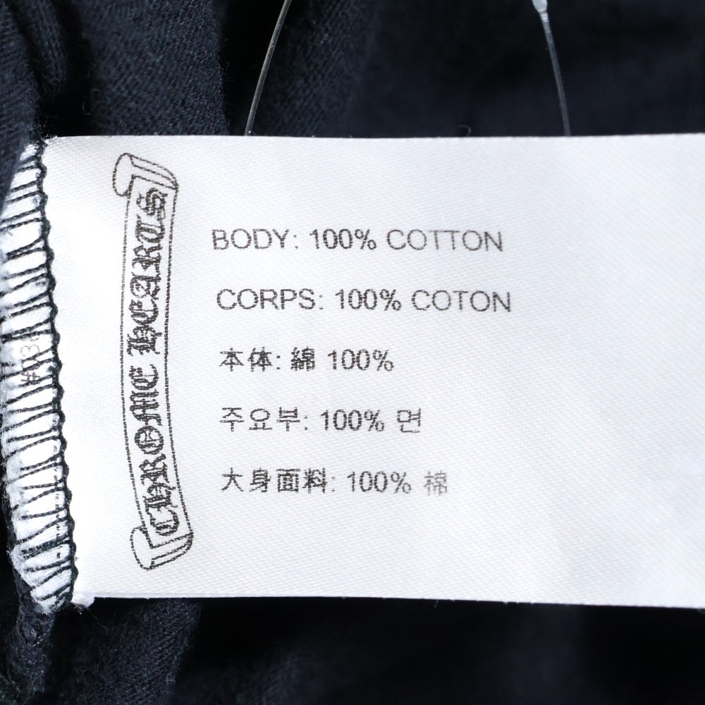 CHROME HEARTS(クロムハーツ) CH T-SHIRT バックホースシュープリント 半袖Tシャツ ブラック