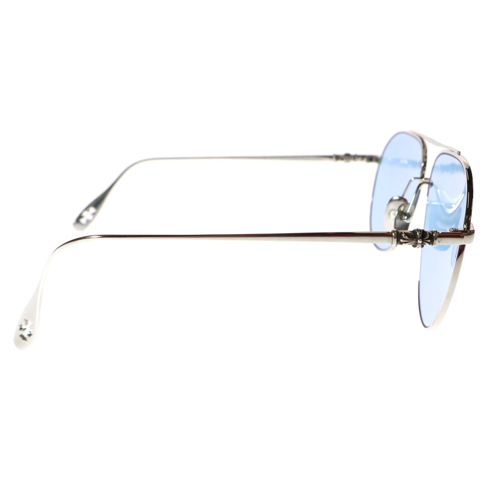CHROME HEARTS(クロムハーツ) STEPPIN'BLU CHクロステンプル ティアドロップサングラス 眼鏡 アイウェア
