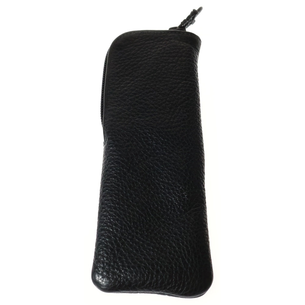 CHROME HEARTS(クロムハーツ) CASE ダガージップ アイウェアケース レザー眼鏡ケース ブラック
