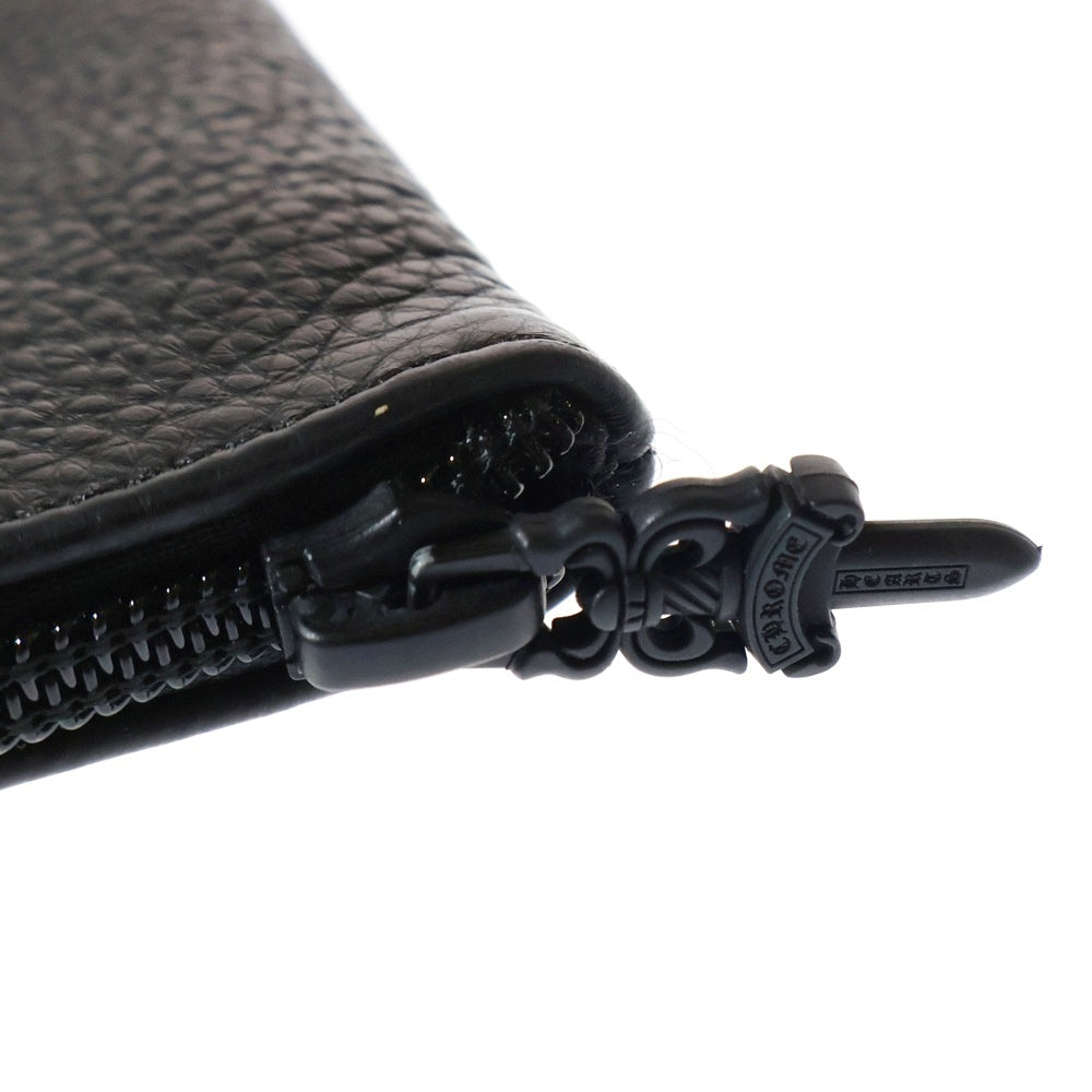 CHROME HEARTS(クロムハーツ) CASE ダガージップ アイウェアケース レザー眼鏡ケース ブラック