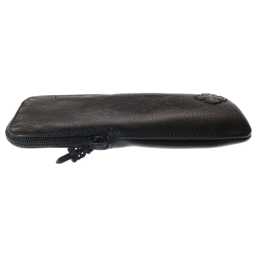 CHROME HEARTS(クロムハーツ) CASE ダガージップ アイウェアケース レザー眼鏡ケース ブラック