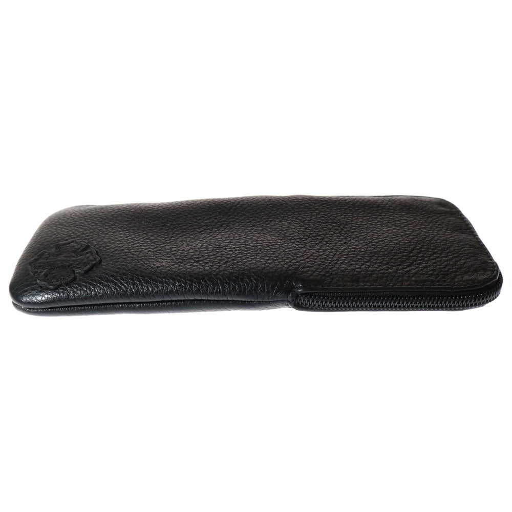 CHROME HEARTS(クロムハーツ) CASE ダガージップ アイウェアケース レザー眼鏡ケース ブラック