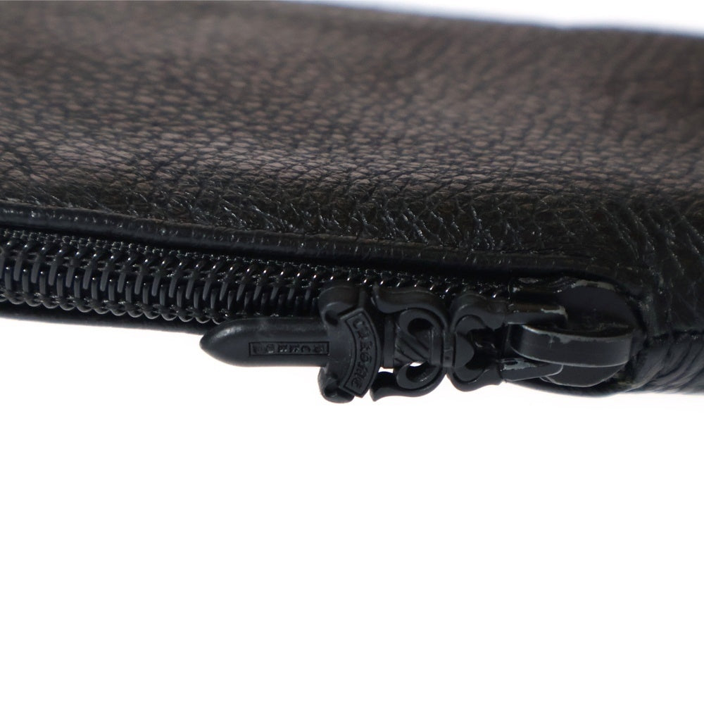 CHROME HEARTS(クロムハーツ) CASE ダガージップ アイウェアケース レザー眼鏡ケース ブラック