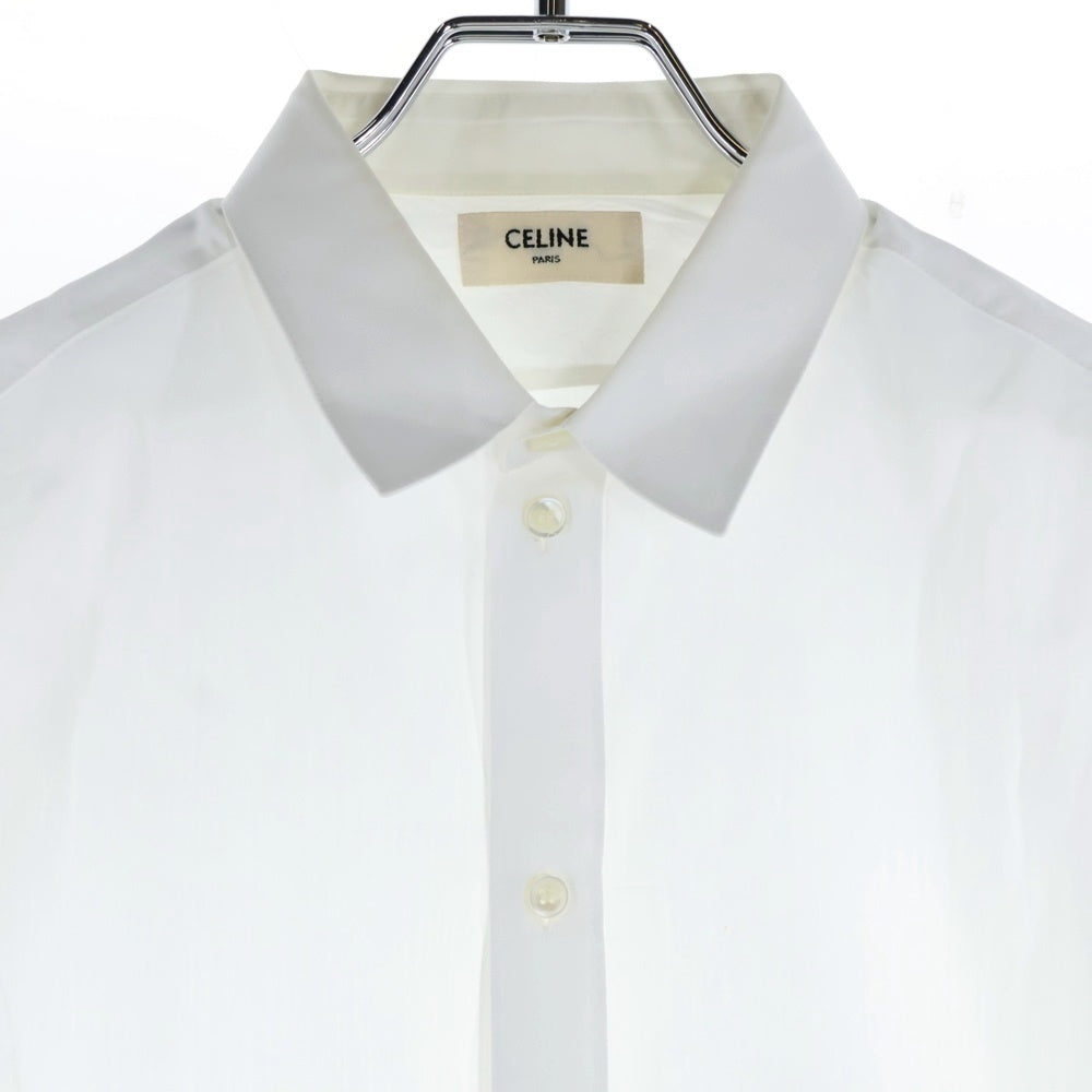 CELINE(セリーヌ) Oxford Shirt オックスフォード 長袖シャツ ホワイト 20ZX1091F